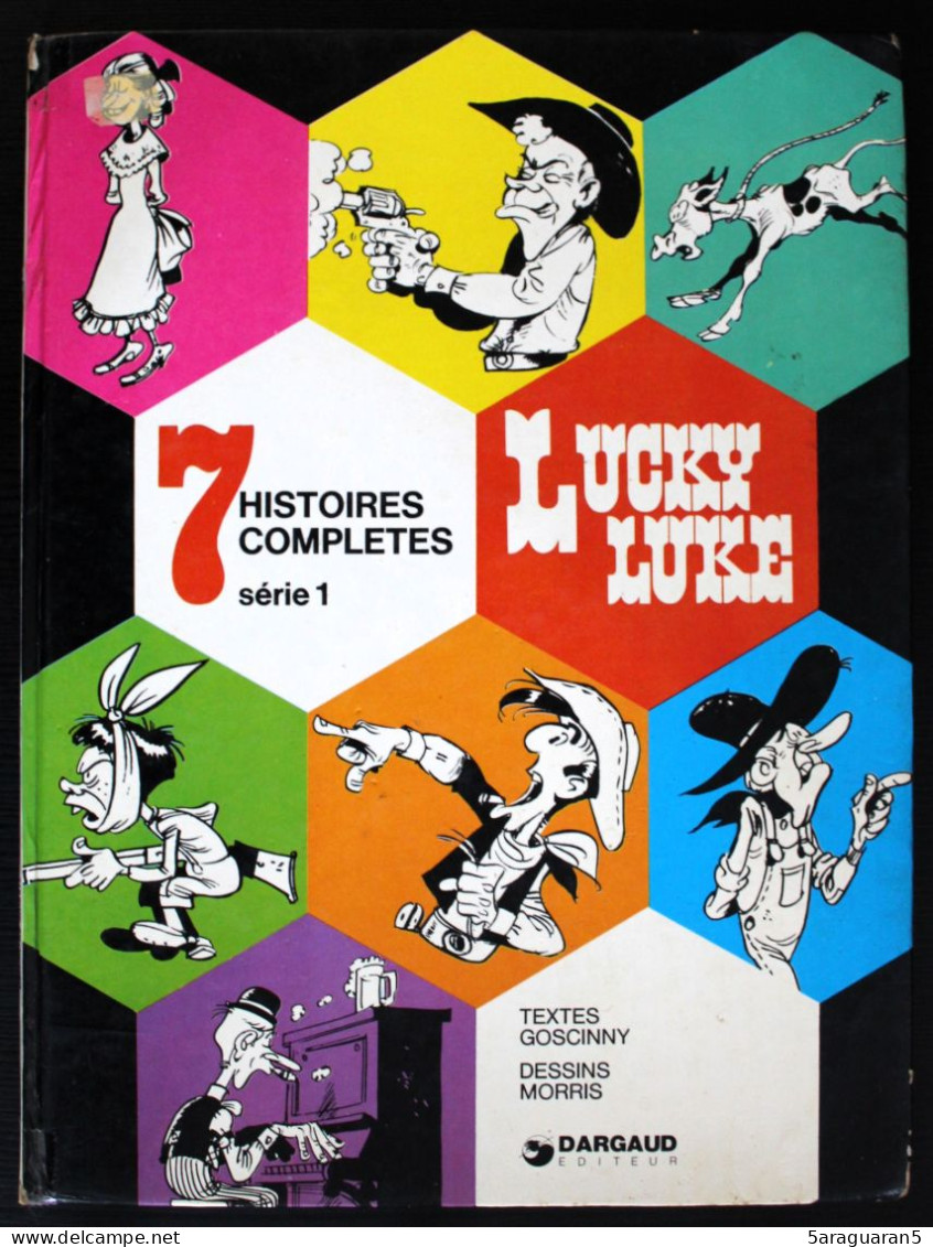 BD LUCKY LUKE - 42 - 7 Histoires Complètes - Série 1 - EO 1974 - Lucky Luke