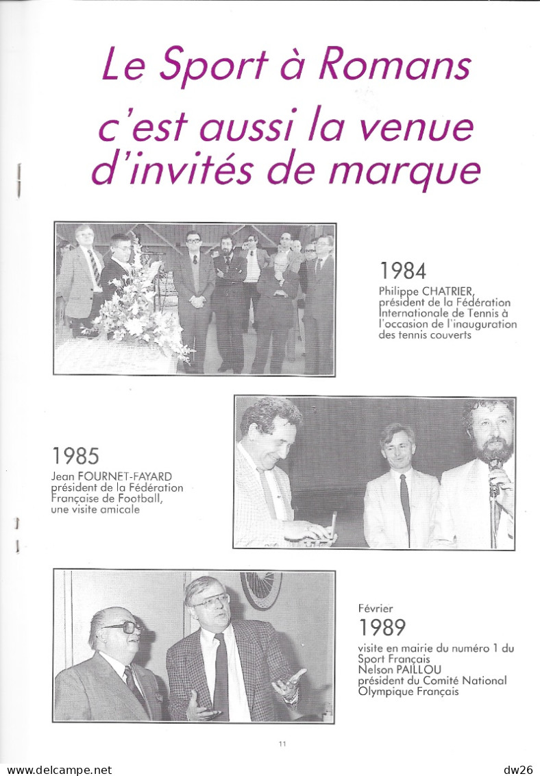 2 Revues OMS Office Municipal Des Sports à Romans 1983-1989 - USRP, Vélo, Athlétisme, Gymnastique... Photos Et Articles - Sonstige & Ohne Zuordnung