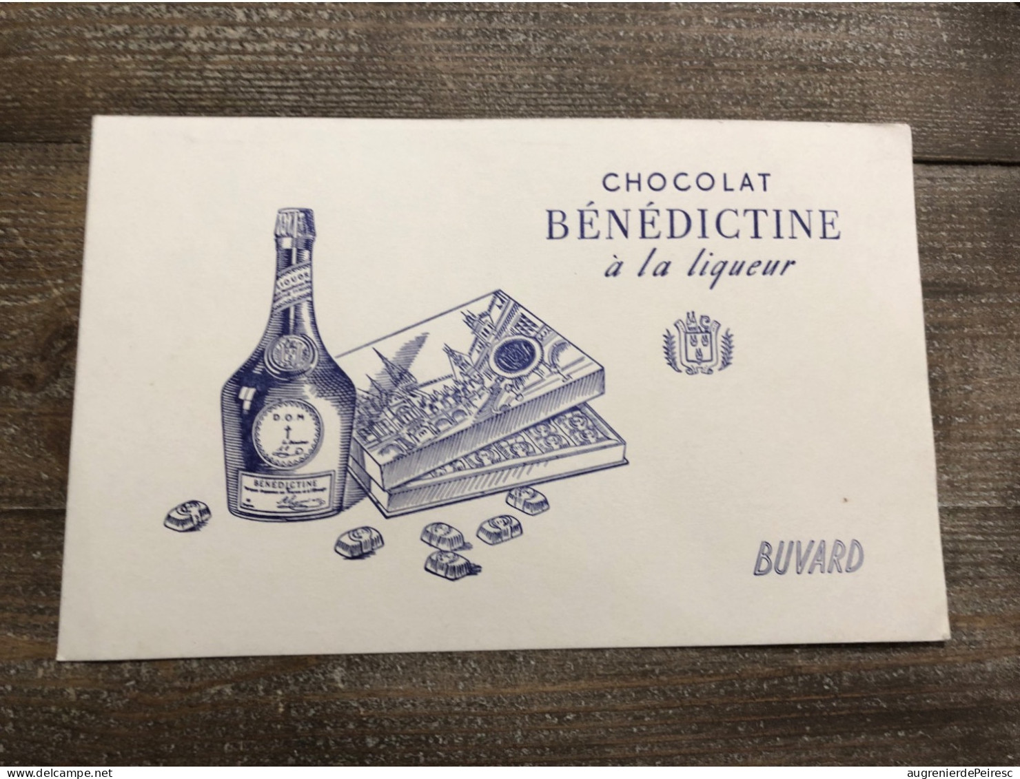 Buvard Bénédictine - Schnaps & Bier