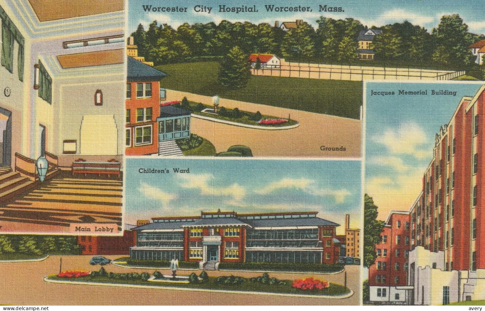 Worcester City Hospital, Worcester, Massachusetts - Worcester