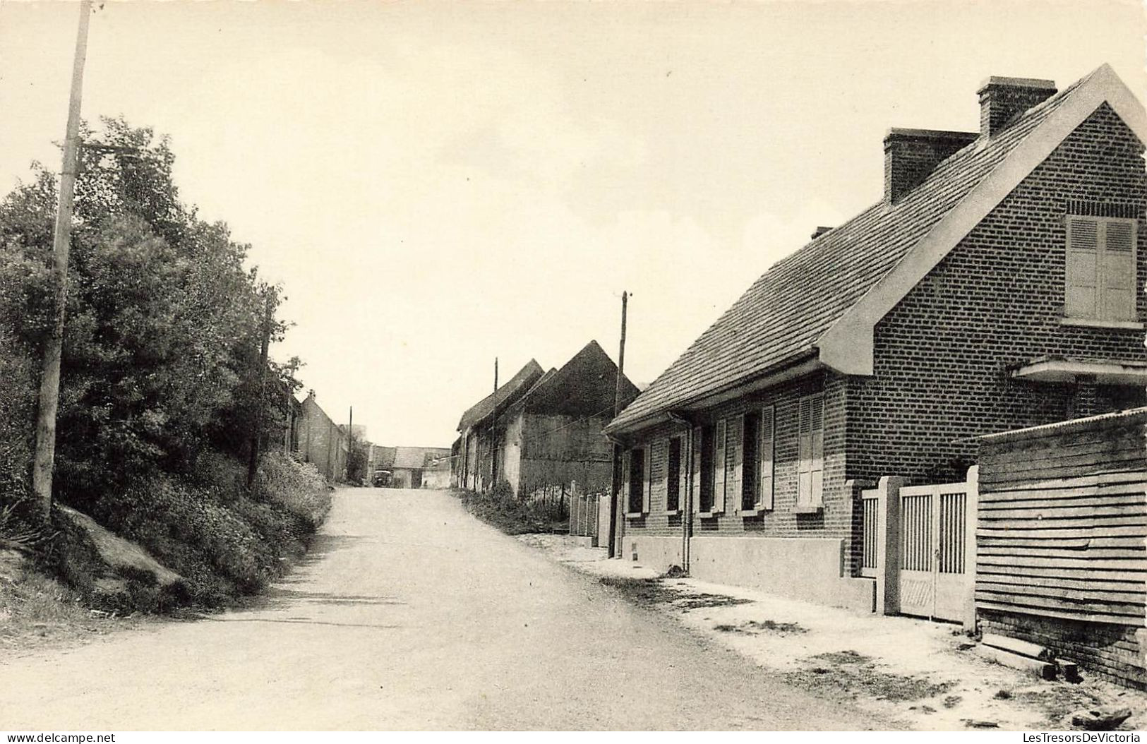 FRANCE - Oise - Thieux - Rue De La Ville - Carte Postale Ancienne - Clermont