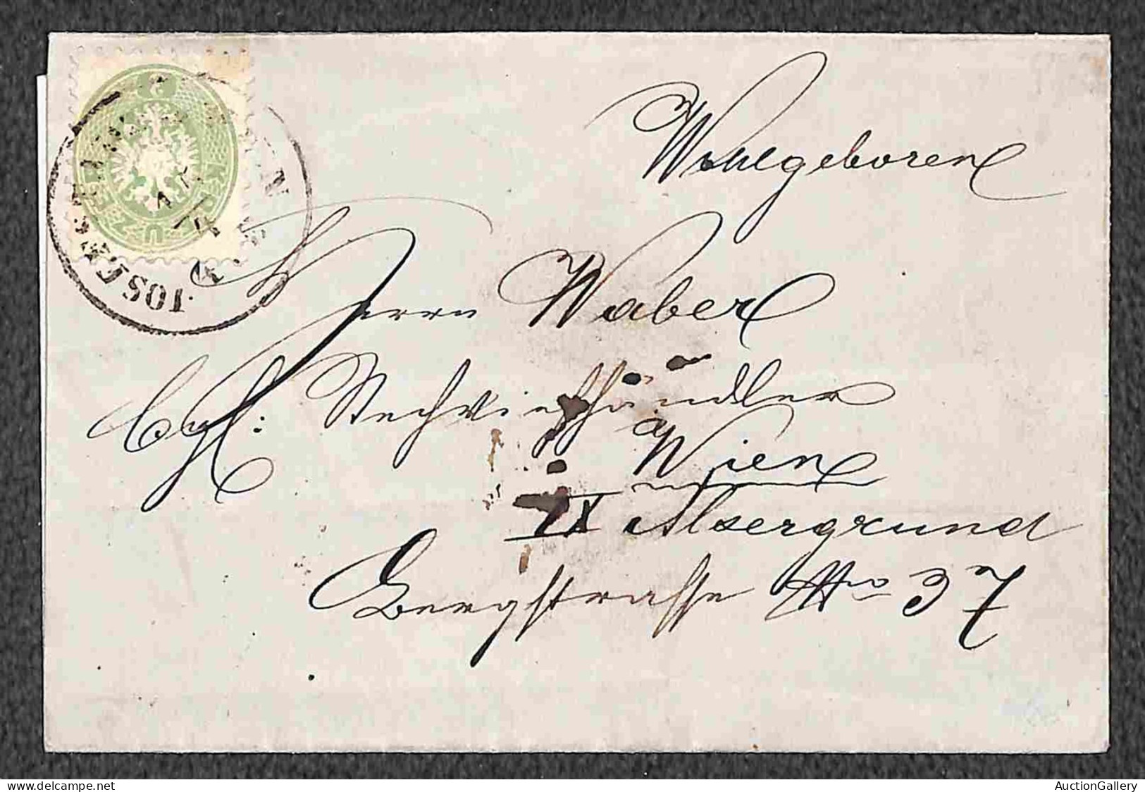 Europa - Austria - 1859/1864 - 4 Lettere Con Diverse Affrancature Singole - Da Esaminare - Otros & Sin Clasificación