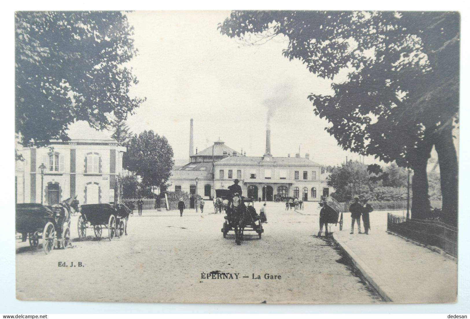 Cpa Epernay La Gare - NOU31 - Courtisols