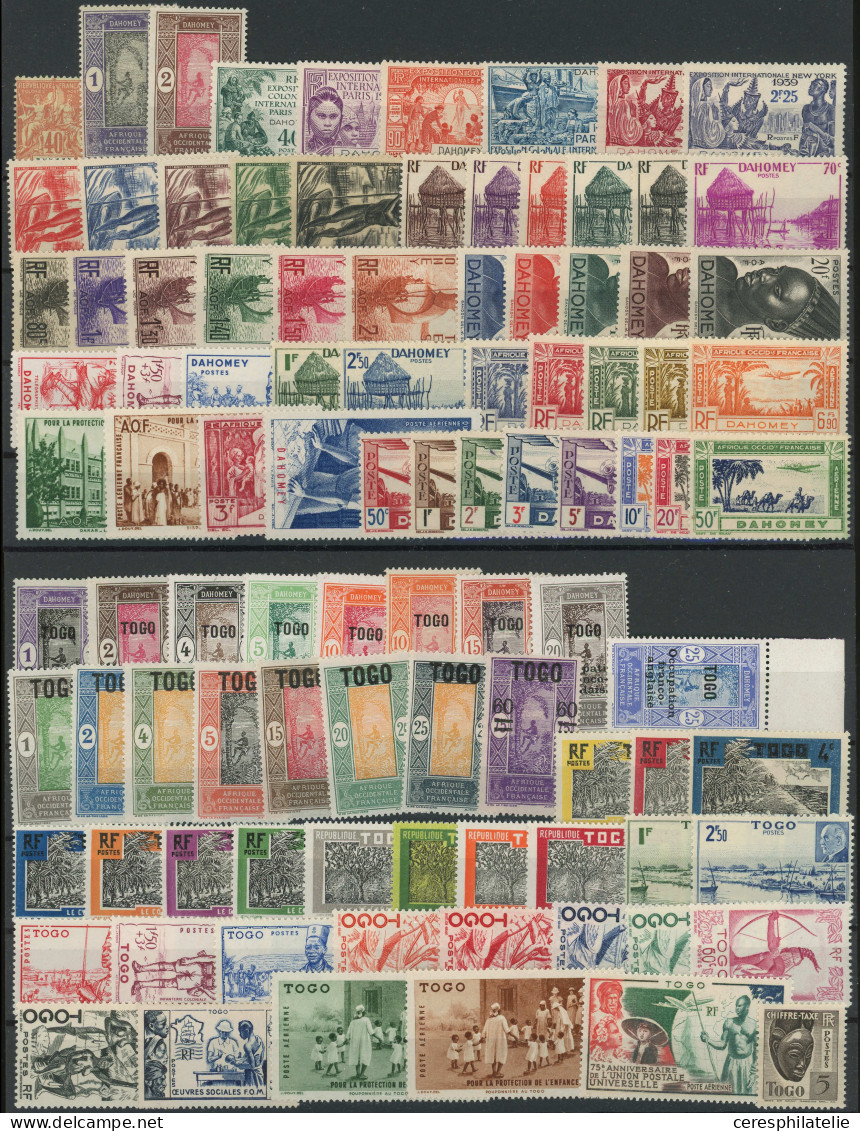 ** Colonies, Pays D'AOF, Petit Ensemble Entre 1901 Et 1949, TB - Collections (en Albums)