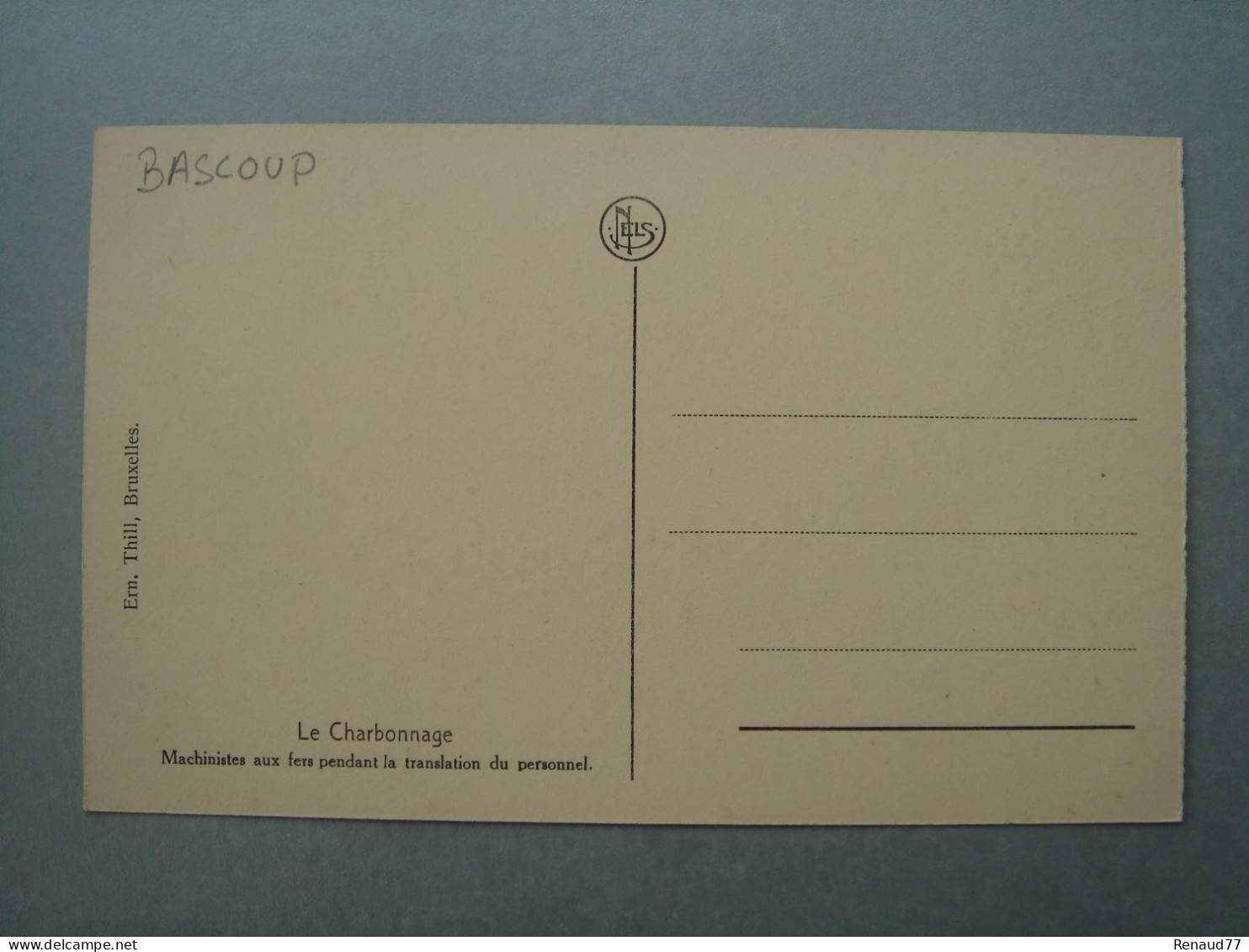 Le Charbonnage - Bascoup - Lot 7 Cartes - Provient Surement D'un Carnet - Chapelle-lez-Herlaimont