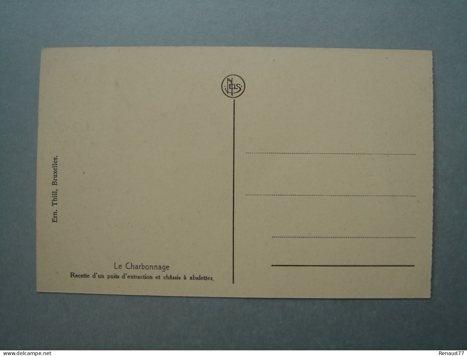 Le Charbonnage - Bascoup - Lot 7 Cartes - Provient surement d'un carnet