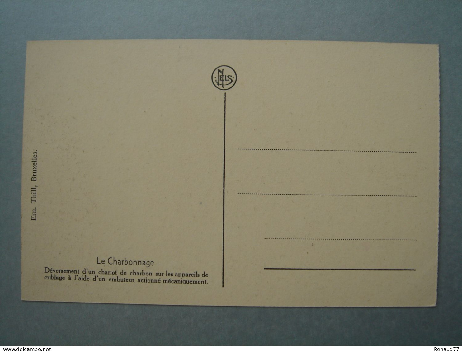 Le Charbonnage - Bascoup - Lot 7 Cartes - Provient surement d'un carnet