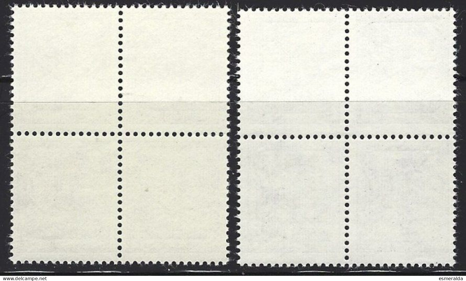 (BL86)   Pre Papier Ordinaire, 800-804-blocs De 4 ** - Typografisch 1967-85 (Leeuw Met Banderole)