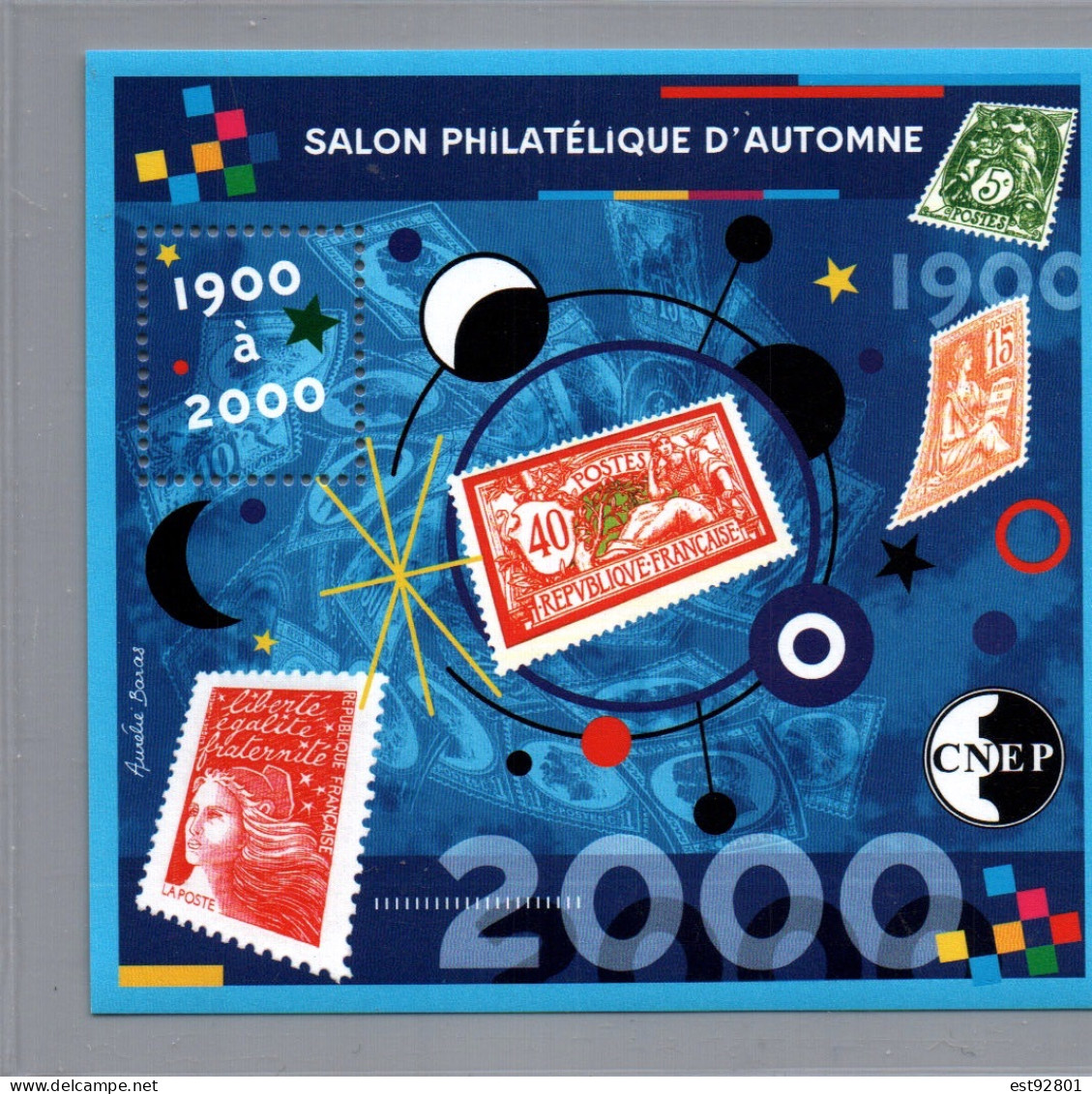 Bloc CNEP N°32 : Année 2000 "Salon Philatélique D'automne" Neuf** - CNEP