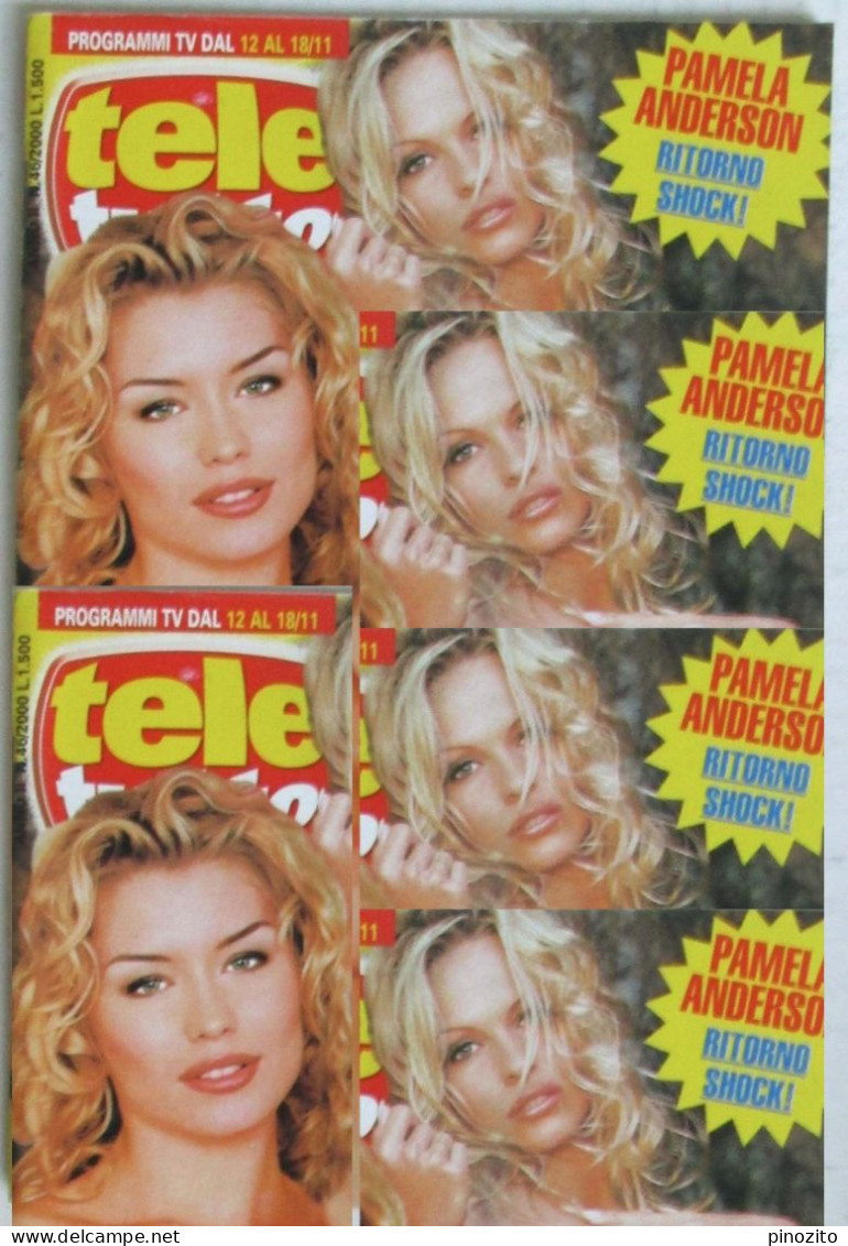 TELETUTTO 46 2000 Pamela Anderson Elenoire Casalegno Claudia Pandolfi Alley Bagget - TV