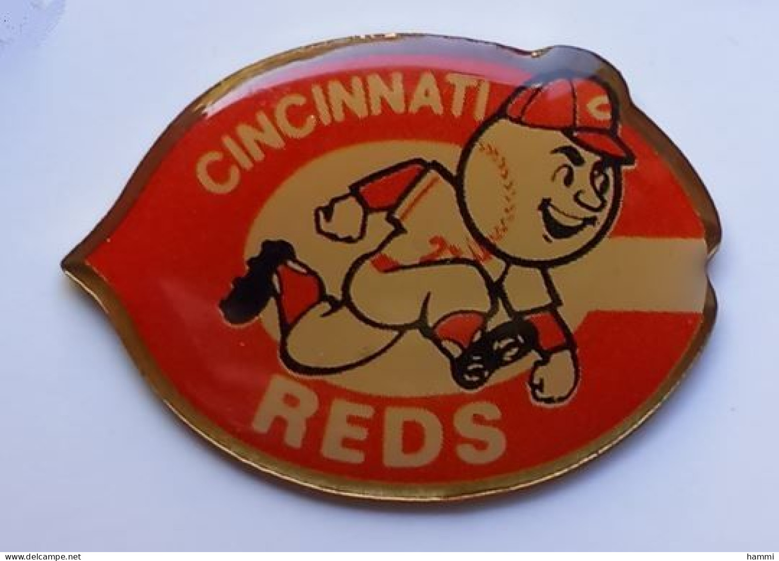 YY274 Pin's Baseball Base Ball USA  CINCINNATI REDS Achat Immédiat - Baseball