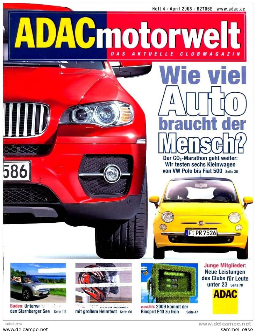 ADAC - Motorwelt April 2008 - Fahrbericht : Mercedes SL - Cars & Transportation