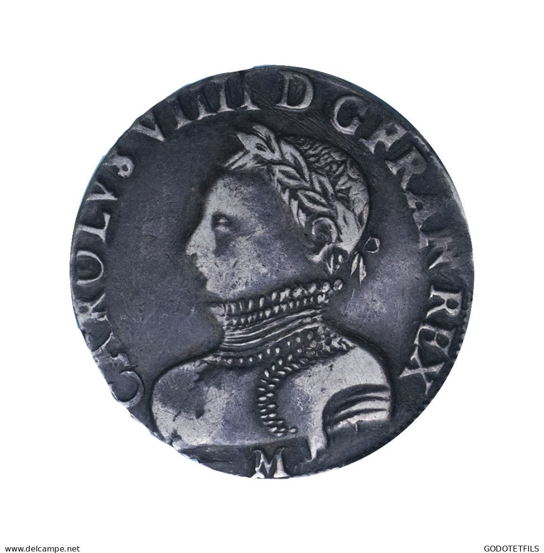 Charles IX-Teston 1566 Toulouse - 1560-1574 Charles IX