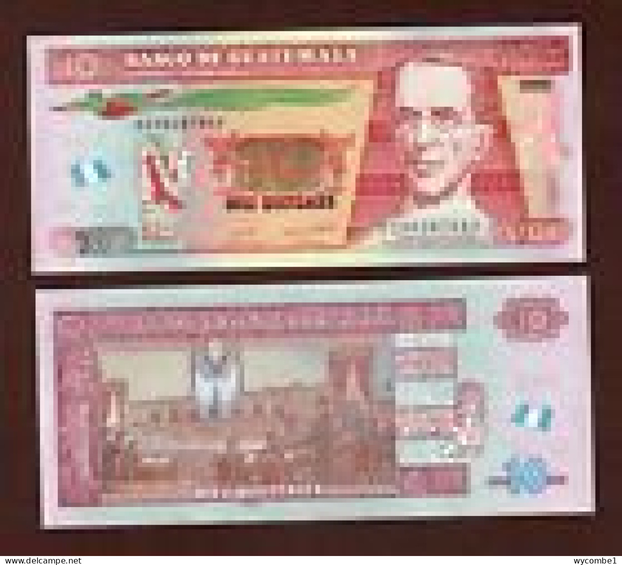 GUATEMALA  -  2018 10 Quetzal UNC  Banknote - Guatemala