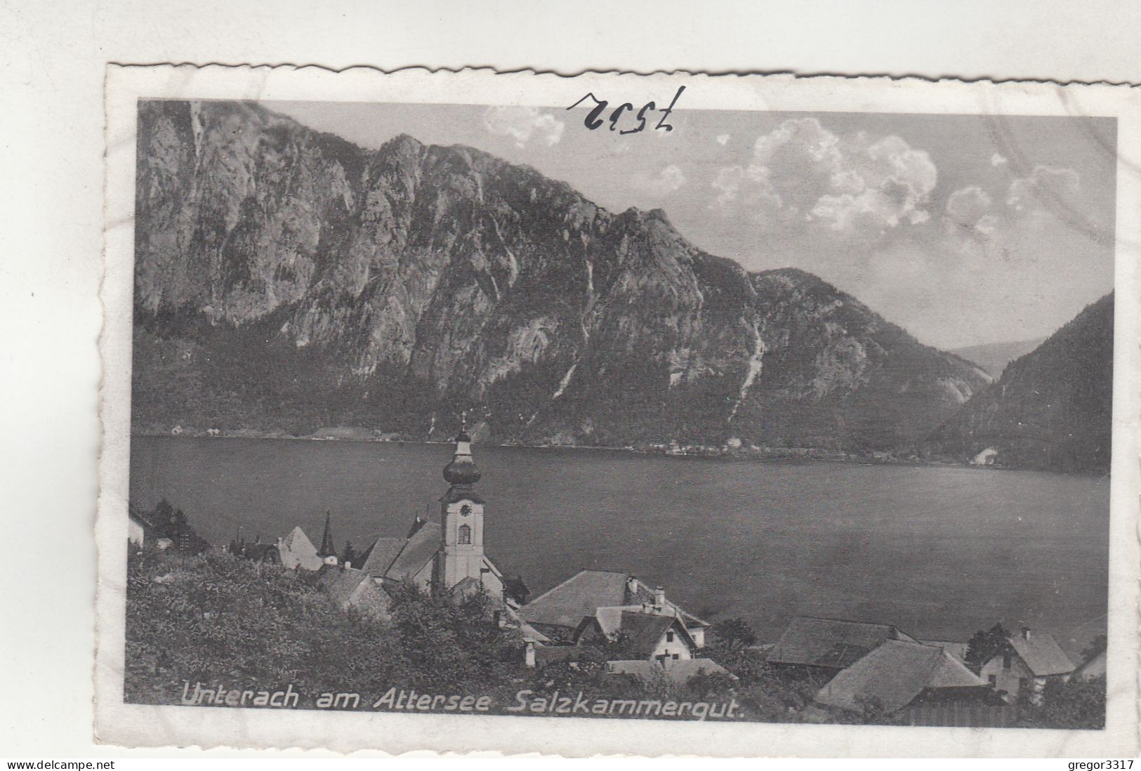 D5051) UNTERACH Am ATTERSEE - Salzkammergut - Kirche Häuser Dächer - Attersee-Orte