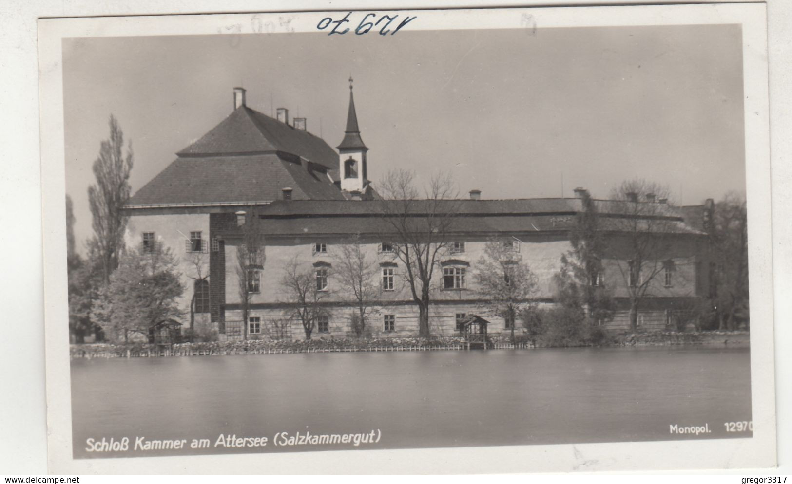 D5091) Schloß KAMMER Am ATTERSEE - Salzkammergut  - Monopol FOTO AK 12970 - Attersee-Orte