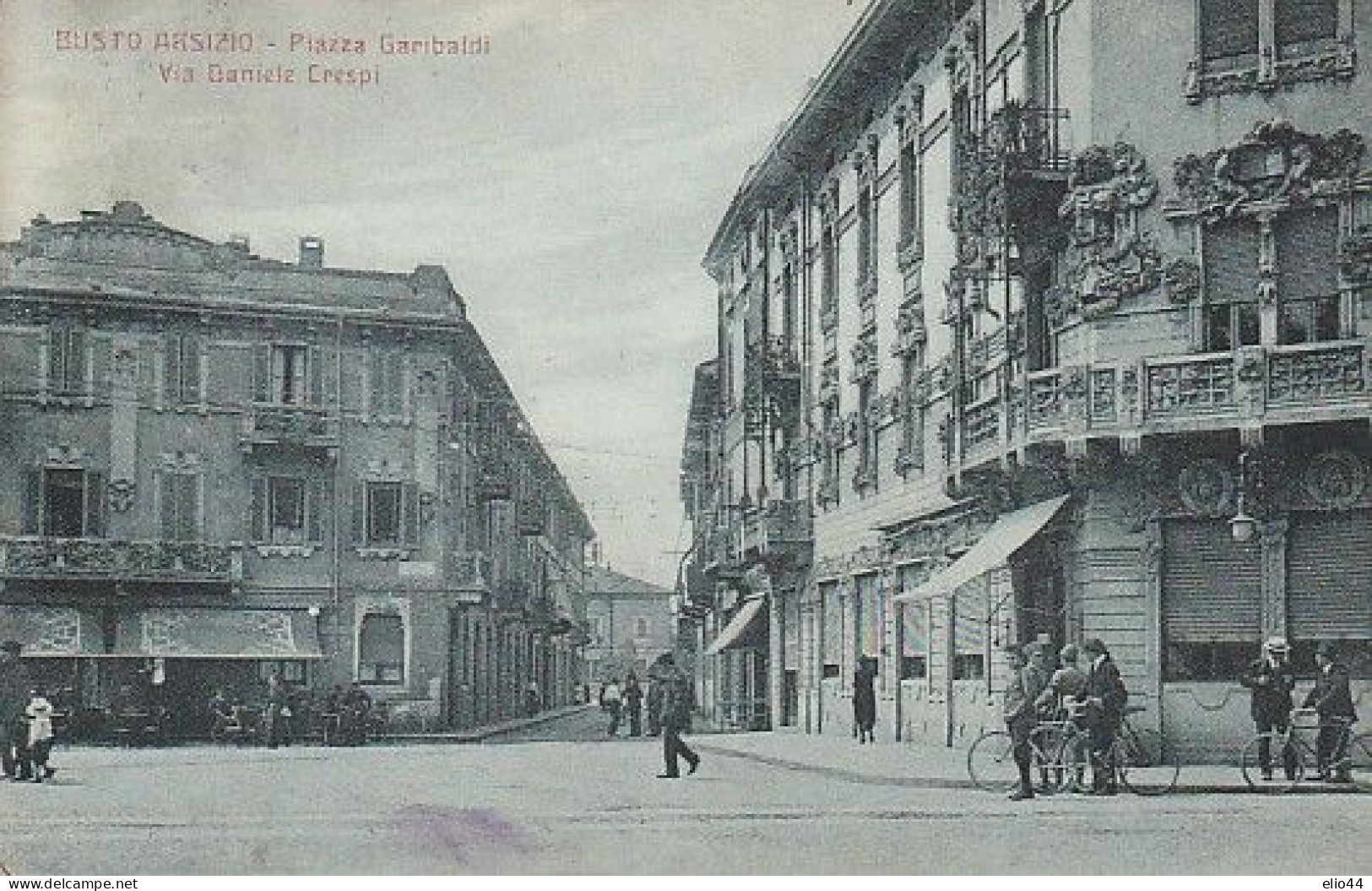 Lombardia - Busto Arsizio - Piazza Garibaldi - Via Daniele Crespi - - Busto Arsizio