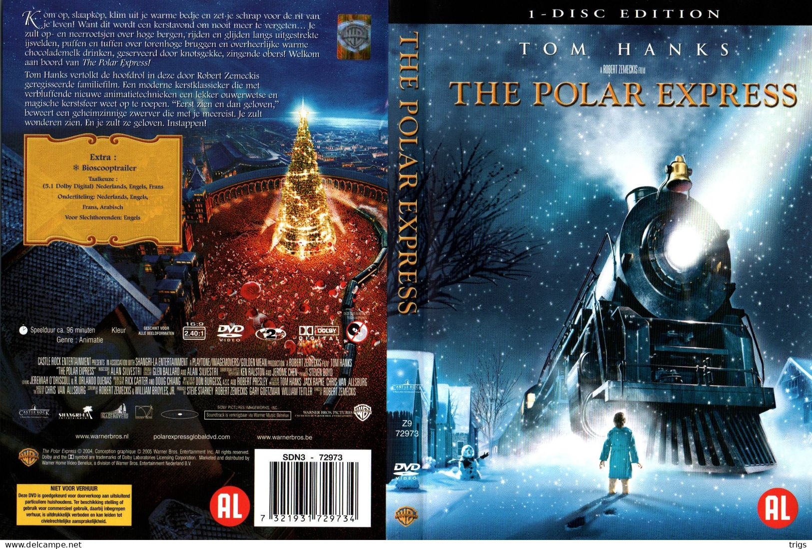 DVD - The Polar Express - Cartoons