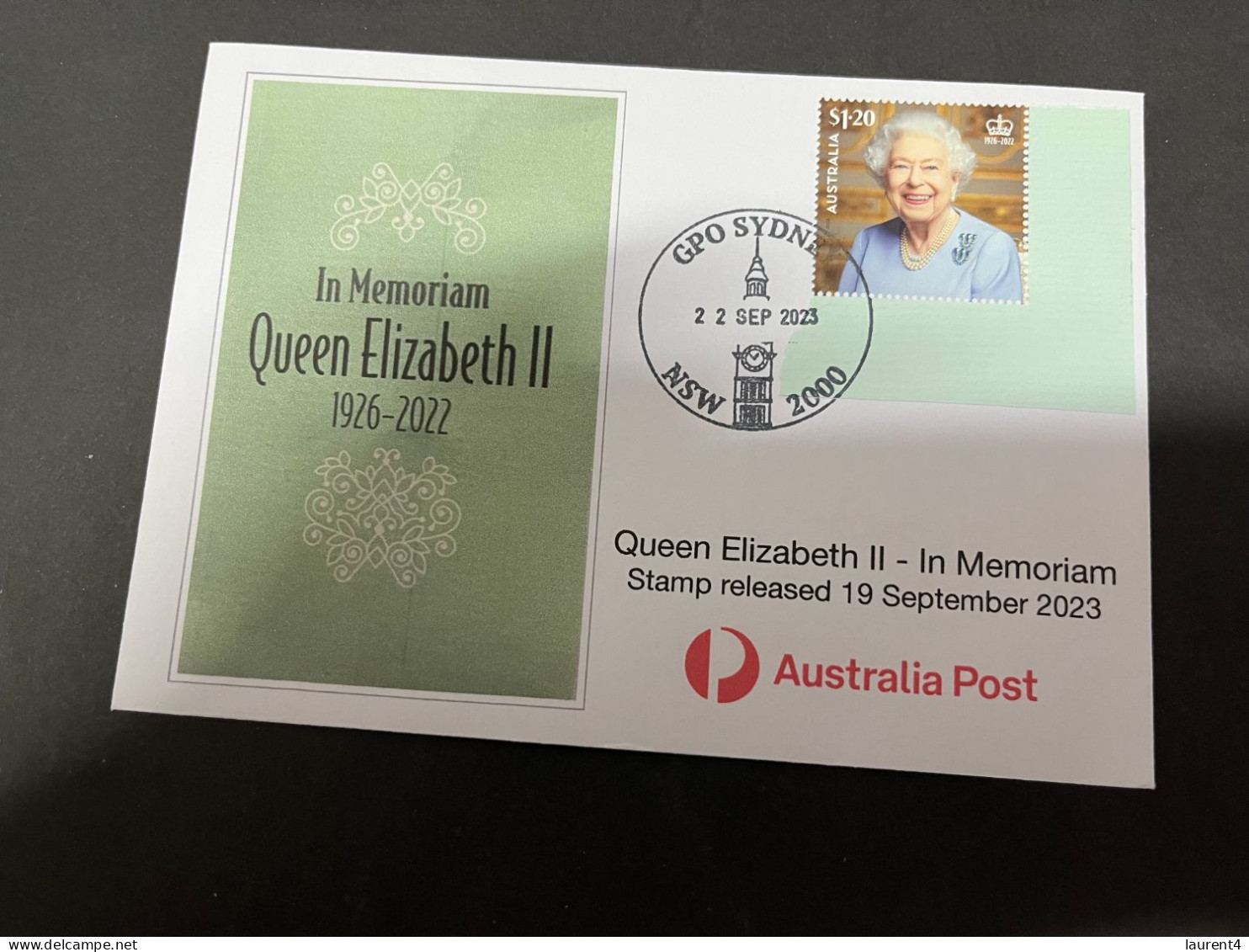 (24-9-2023) (2 U 2 A) Queen Elizabeth II In Memoriam (special Cover) Older (released Date Is 19 September 2023) - Briefe U. Dokumente