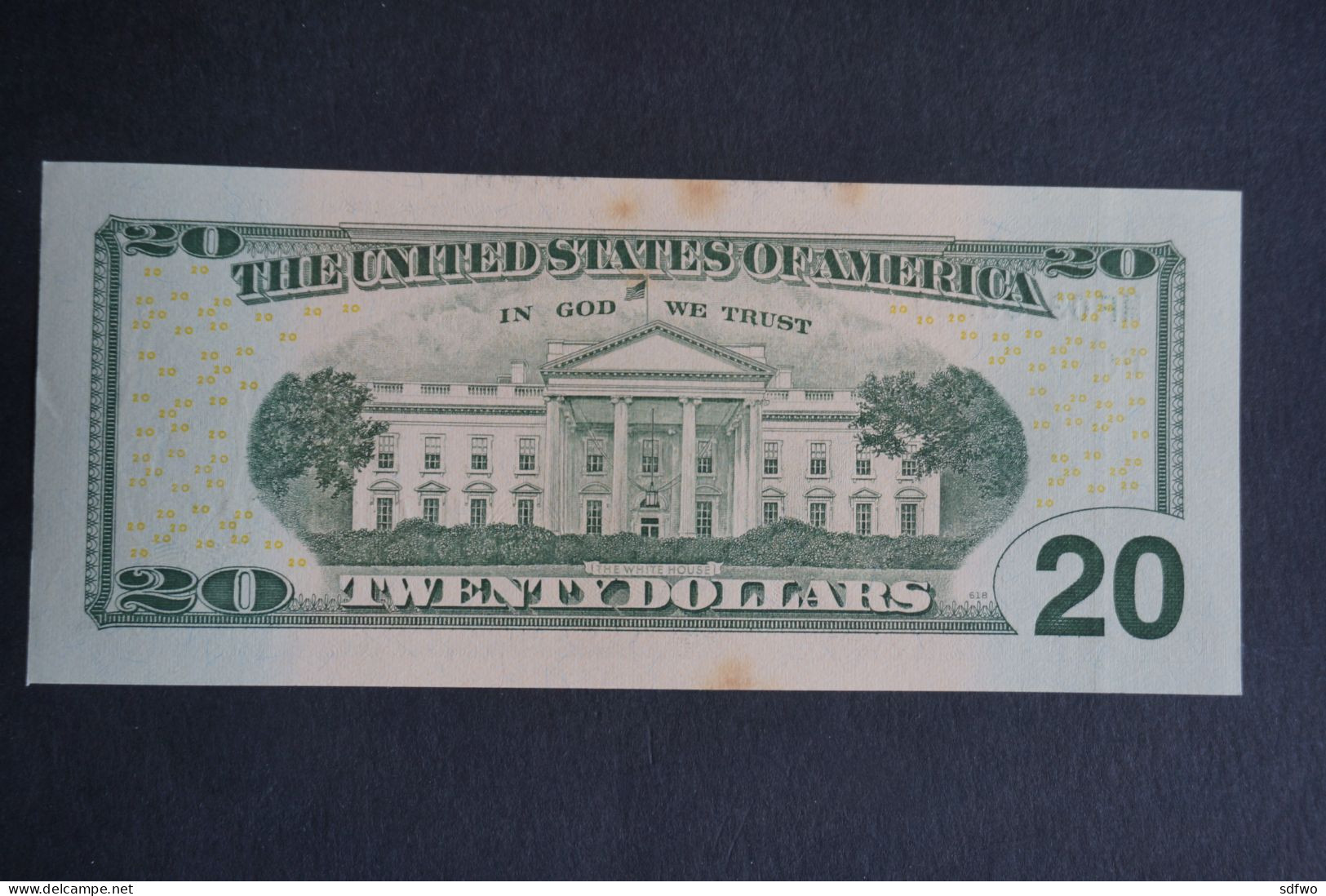 (M) USA 2013 - 20 Dollars Star-Note (# MF03330229) -UNC - National Currency