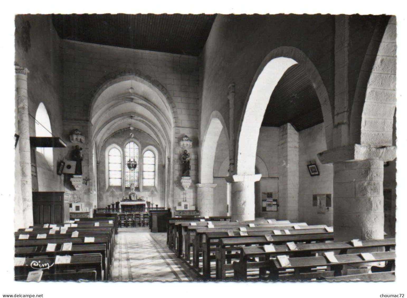 GF (89) 629, Egriselles Le Bocage, Combier 61, Eglise Saint-Martin - Egriselles Le Bocage