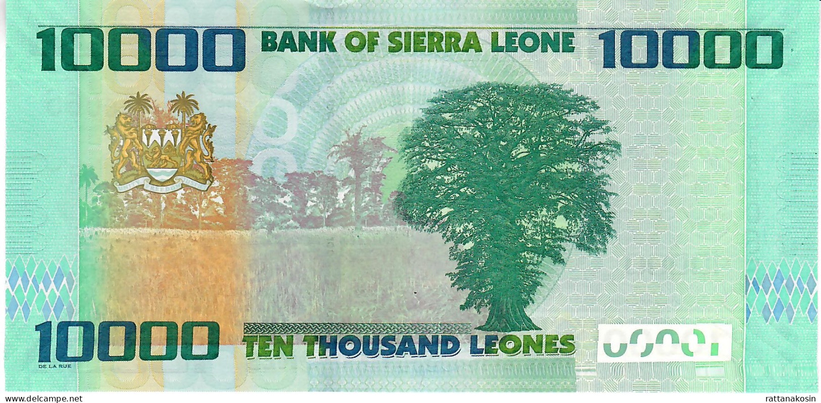 SIERRA LEONE P33f 10.000 Leones 2021 UNC. - Sierra Leone