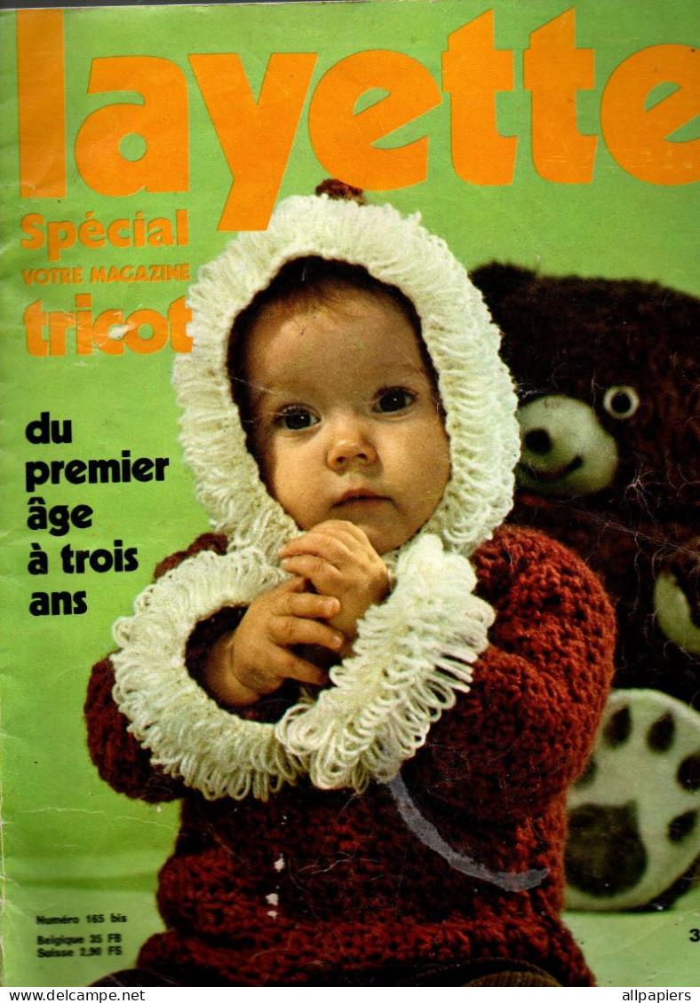 Layette Spécial Votre Magazine Tricot N°165 Bis Du Premier âge à Trois Ans ... De 1974 - Mode