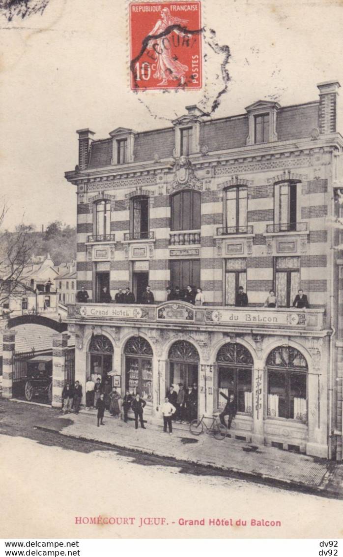 MEURTHE ET MOSELLE HOMECOURT JOEUF GRAND HOTEL DU BALCON - Homecourt