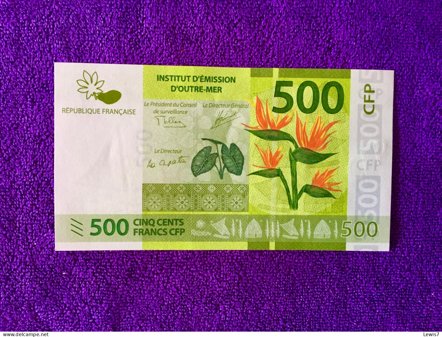 Banknote 500 Francs XPF - New-Caledonia - Sonstige – Ozeanien