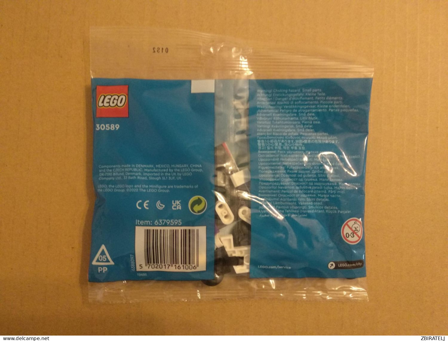 LEGO City 30589 Go-Kart Polybag Brand New Sealed Set - Figuren