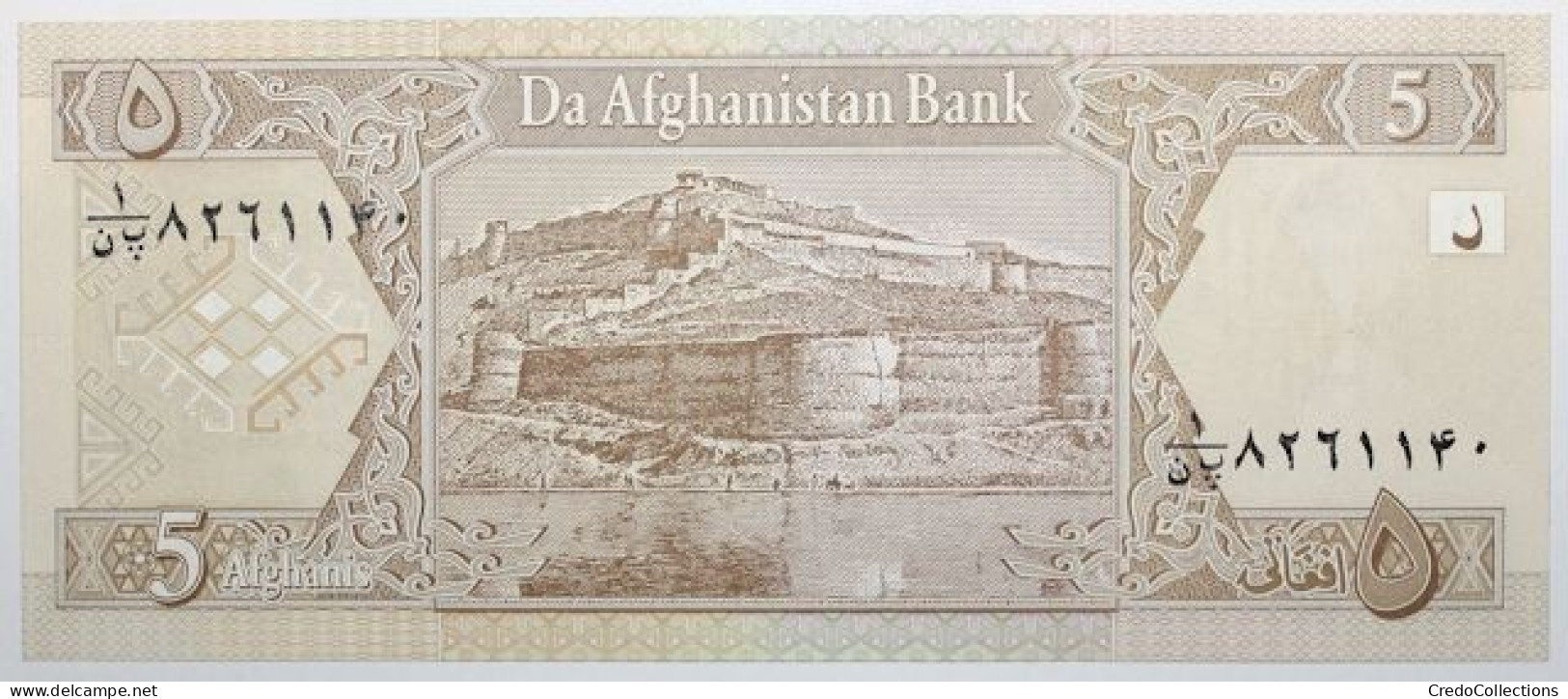 Afghanistan - 5 Afghanis - 2002 - PICK 66a - NEUF - Afghanistan