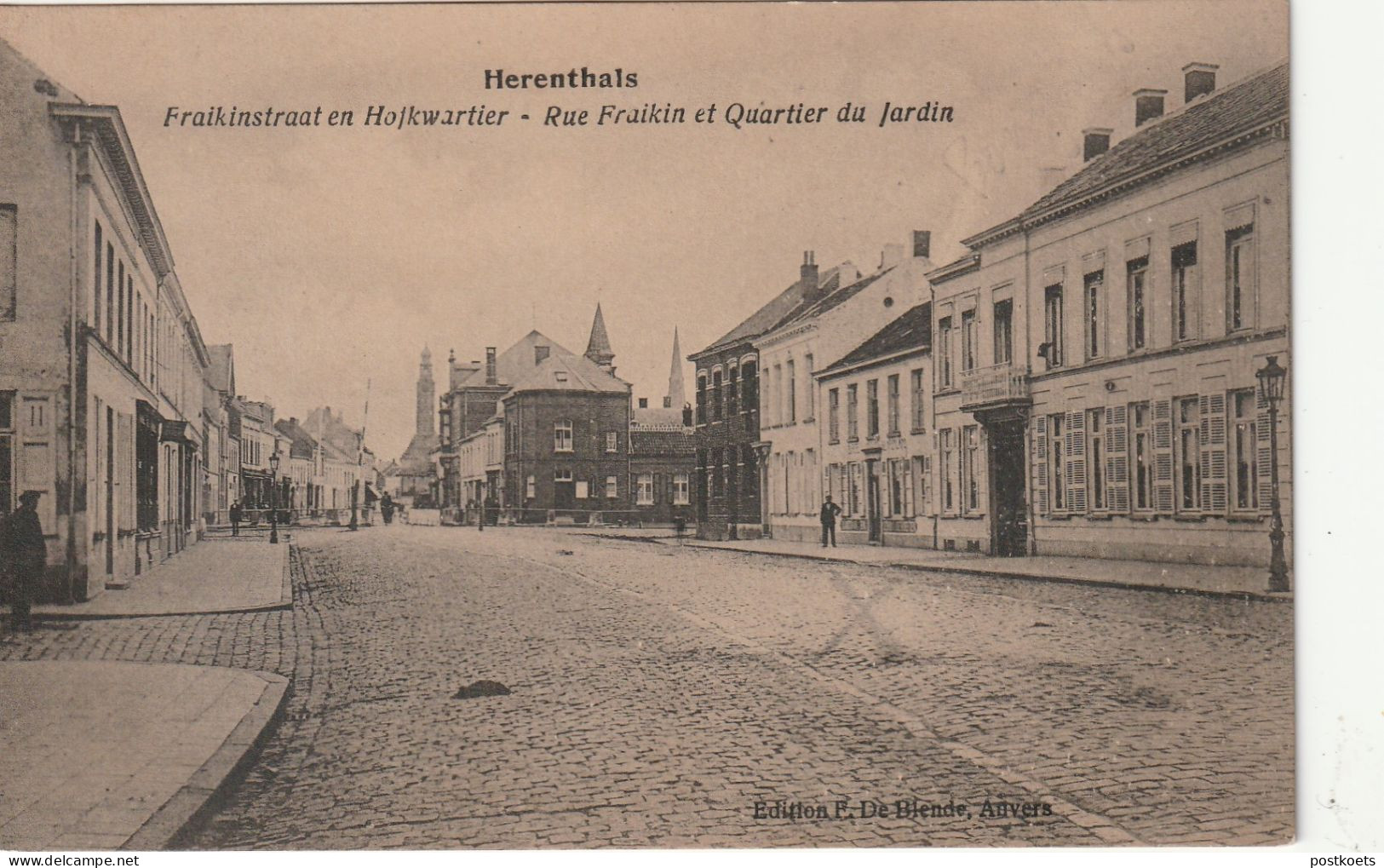 Herentals, Herenthals, Fraikinstraat En Hofkwartier,  2 Scans - Herentals