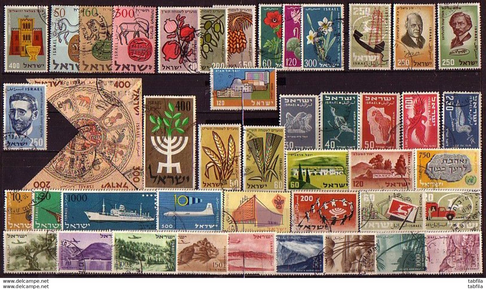 ISRAEL - 1948 - 1959 - 90% Complet Anne (O) Supplemented - Komplette Jahrgänge