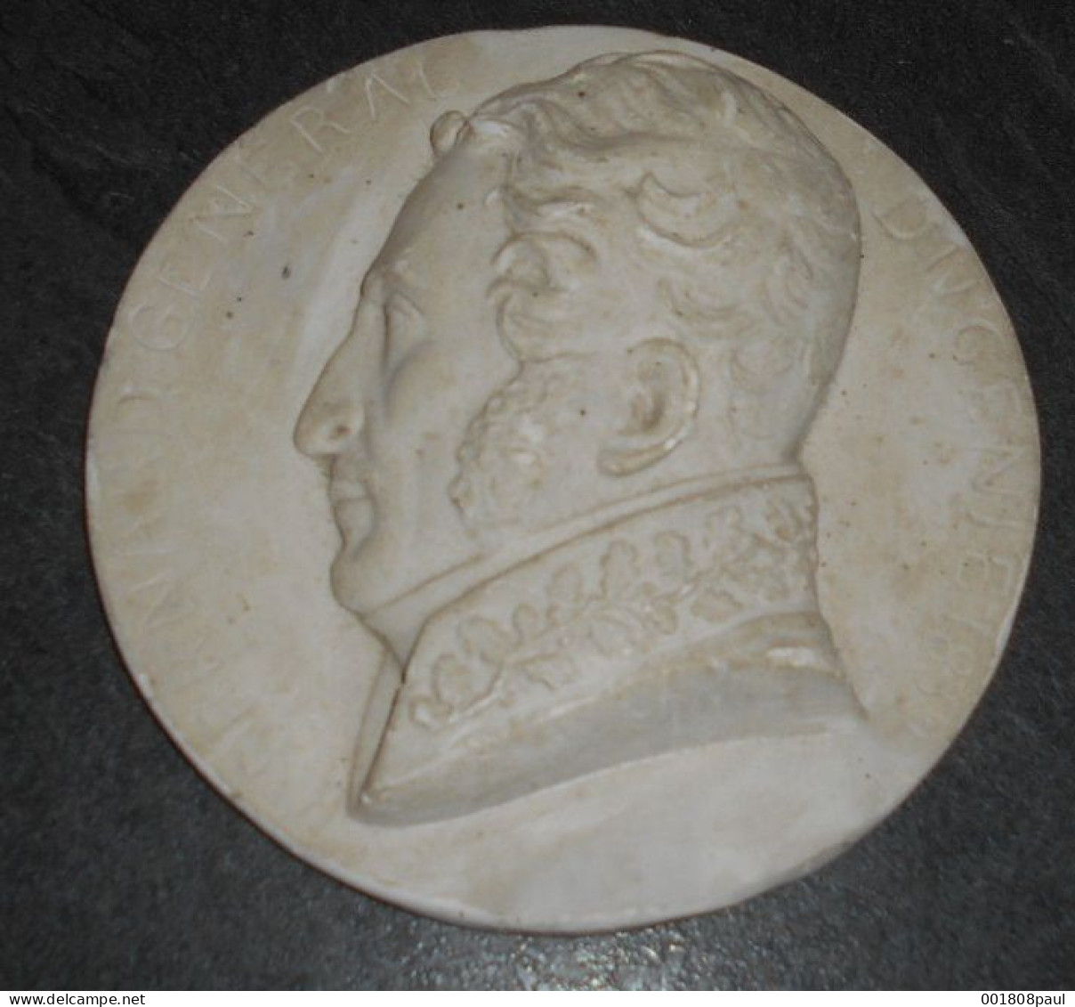 Portrait Du Général Bernard Du Génie 1839 : Général D'Empire - Napolèon - Militaires - Soldats - Plaster