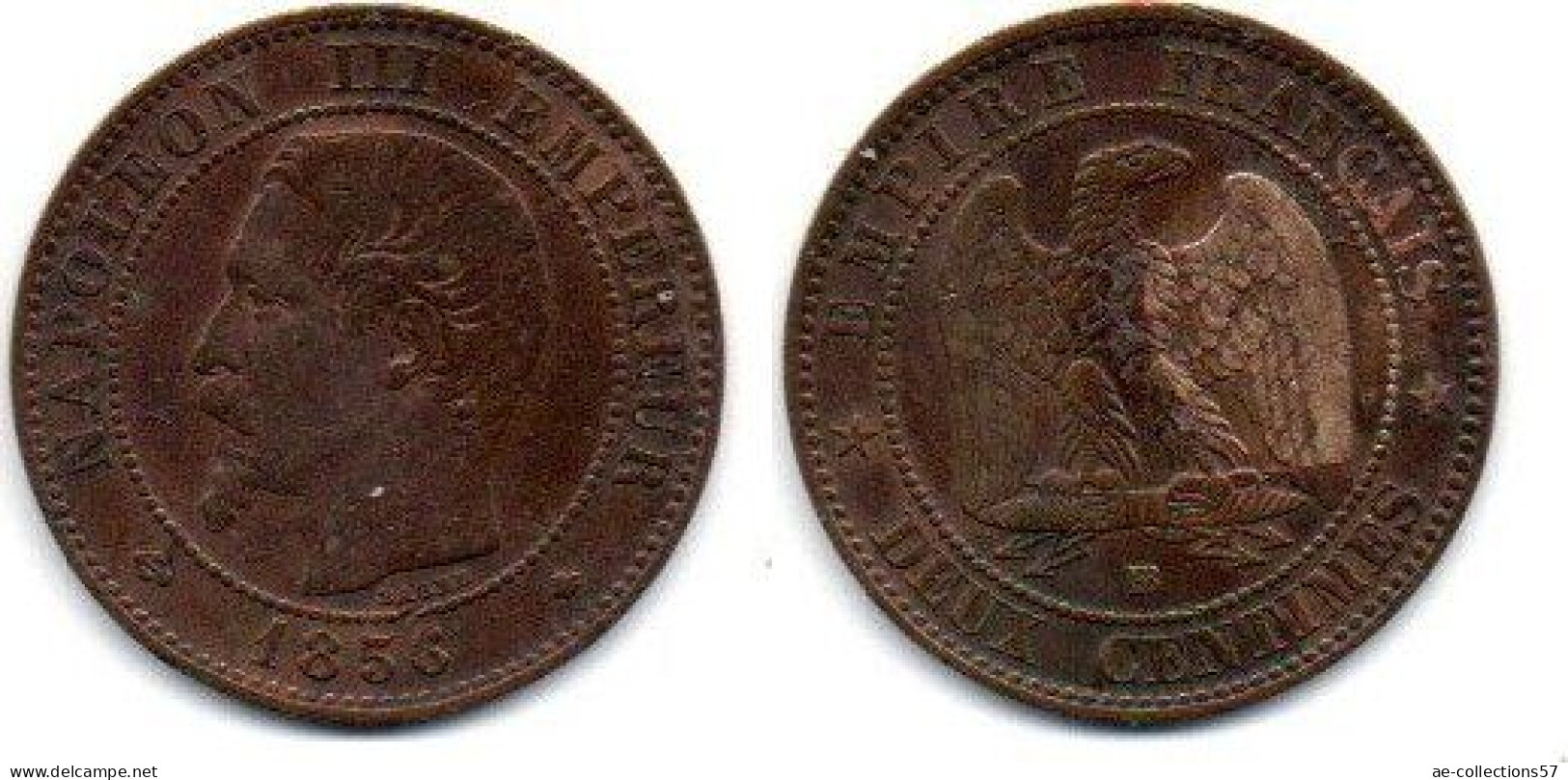 MA 27517 /  2 Centimes 1856 BB TB+ - 2 Centimes