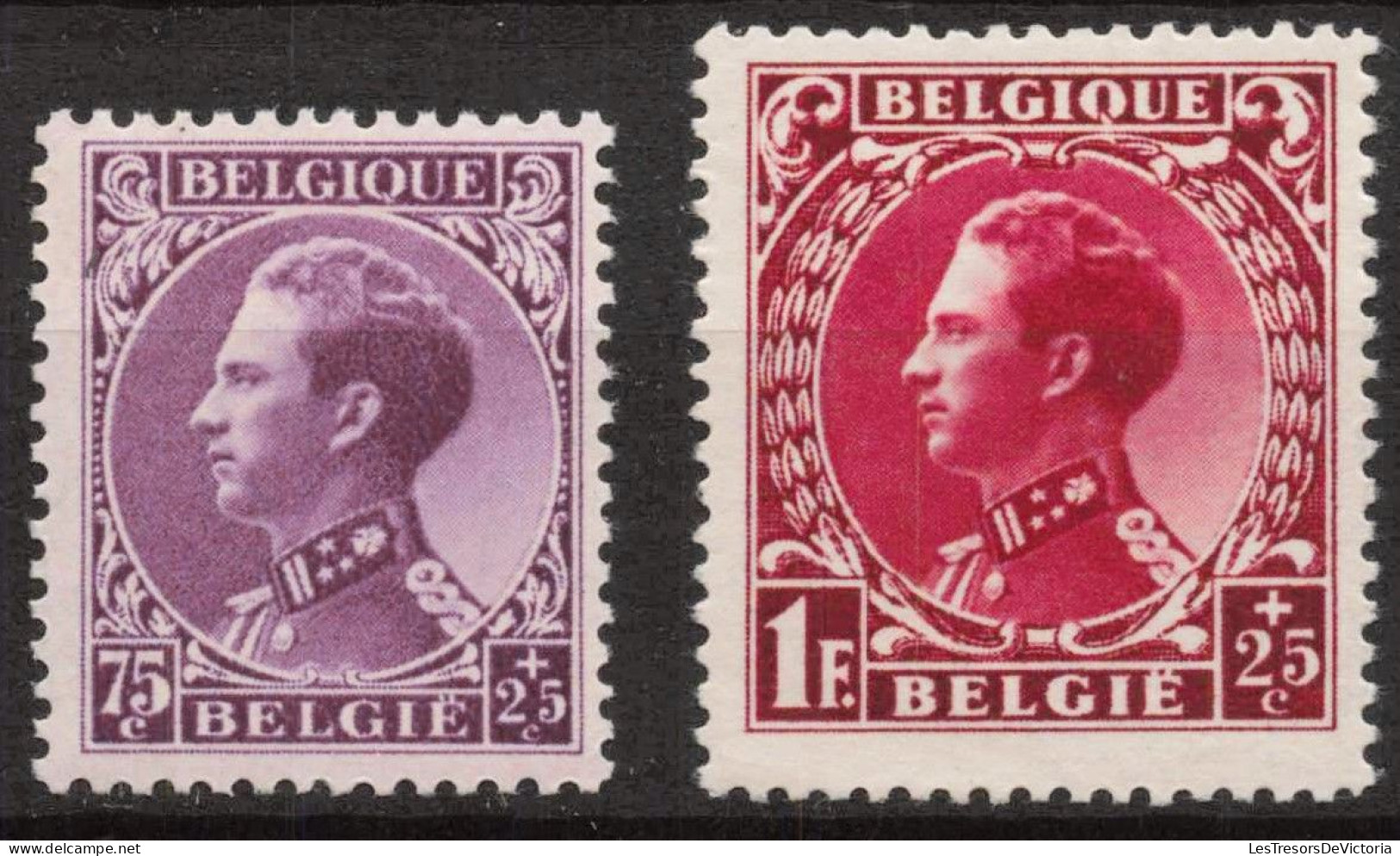 Timbres Belgique -1934 - COB 390/93**MNH - Cote 135 - Neufs