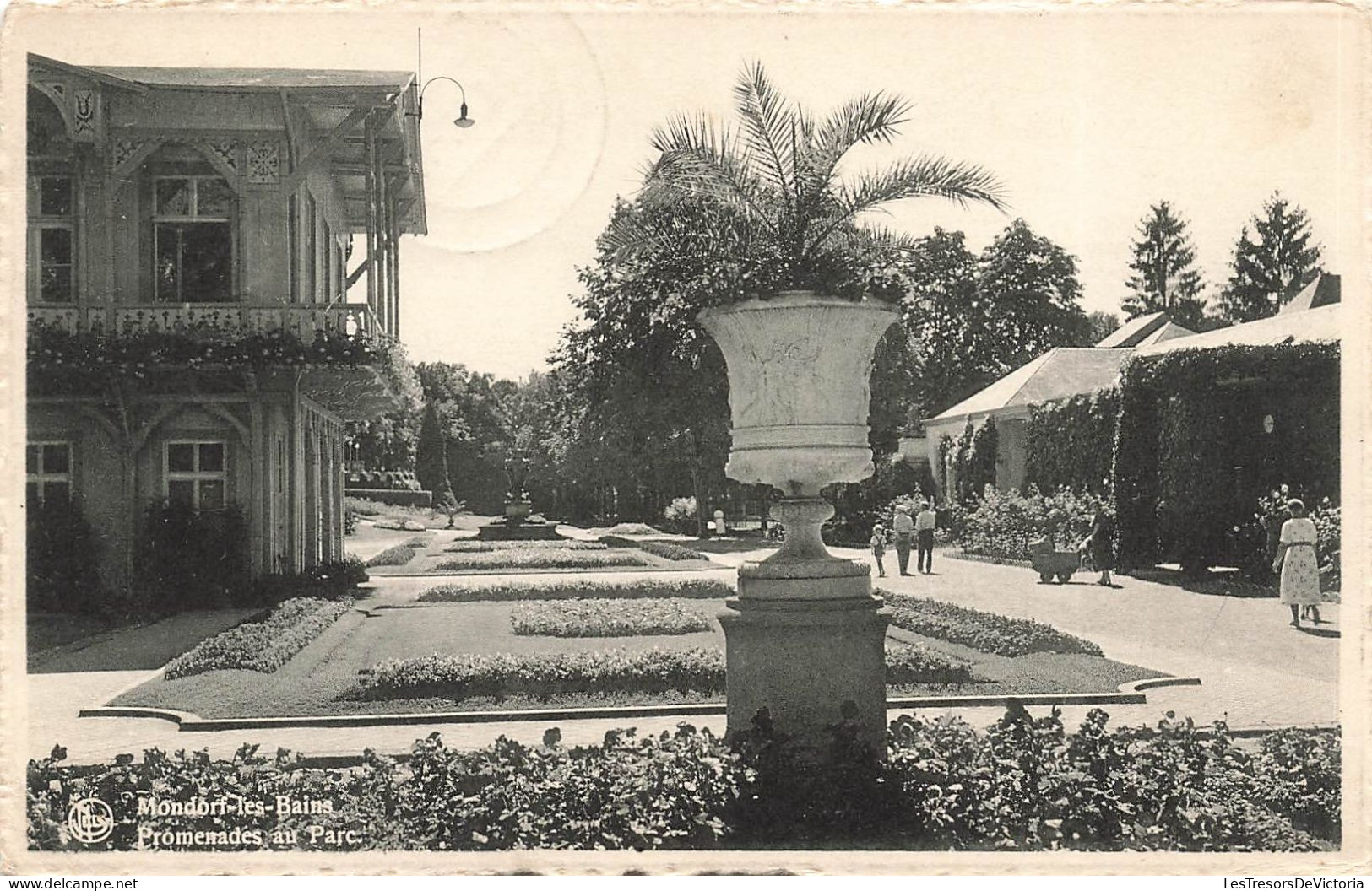 BELGIQUE - Mondorf Les Bains - Promenades Au Parc - Carte Postale Ancienne - Autres & Non Classés