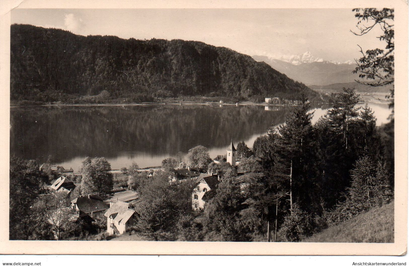 Sattendorf Am Ossiachersee Gesamtansicht 1940 (13033) - Ossiachersee-Orte