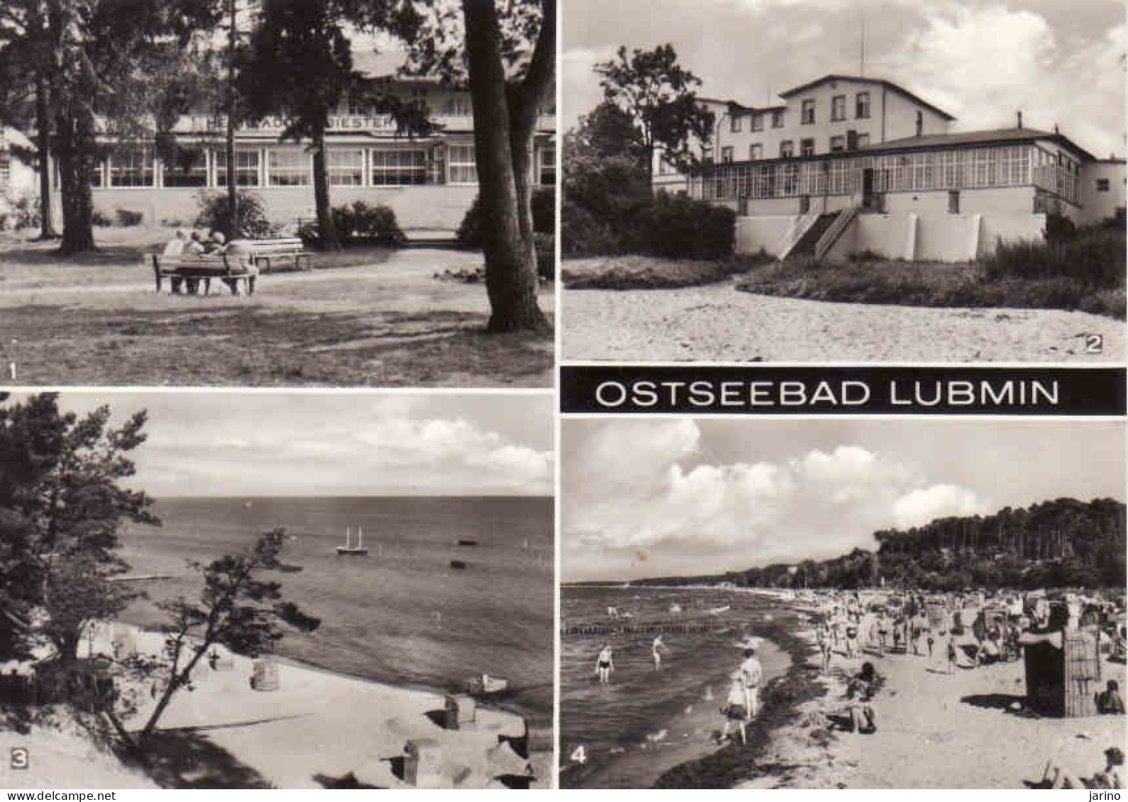 Germany, Mecklenburg-West Pomerania, Ostseebad Lubmin, Heim Adlf Diesterweg, Hotel Am Meer, Gebraucht 1974 - Lubmin