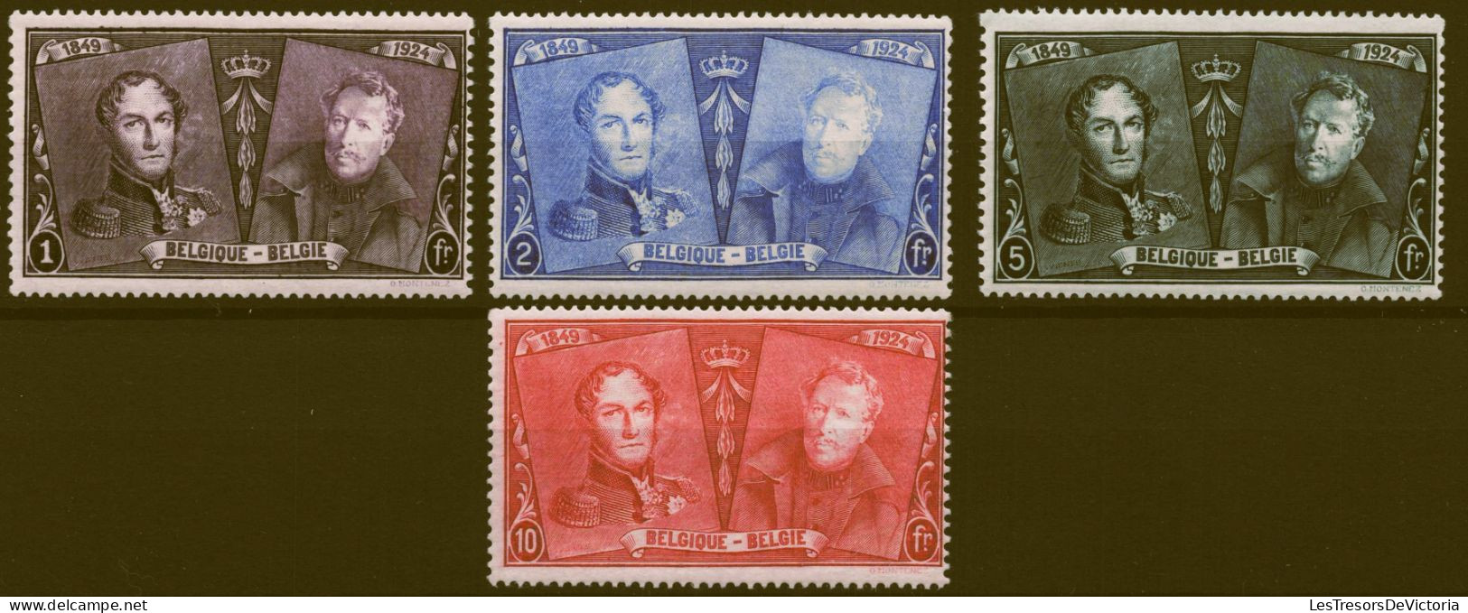 Timbres Belgique - COB 221/33**MNH Sauf 226-231-232-233* Légère Trace Charnière - Cote 236,75 - Unused Stamps