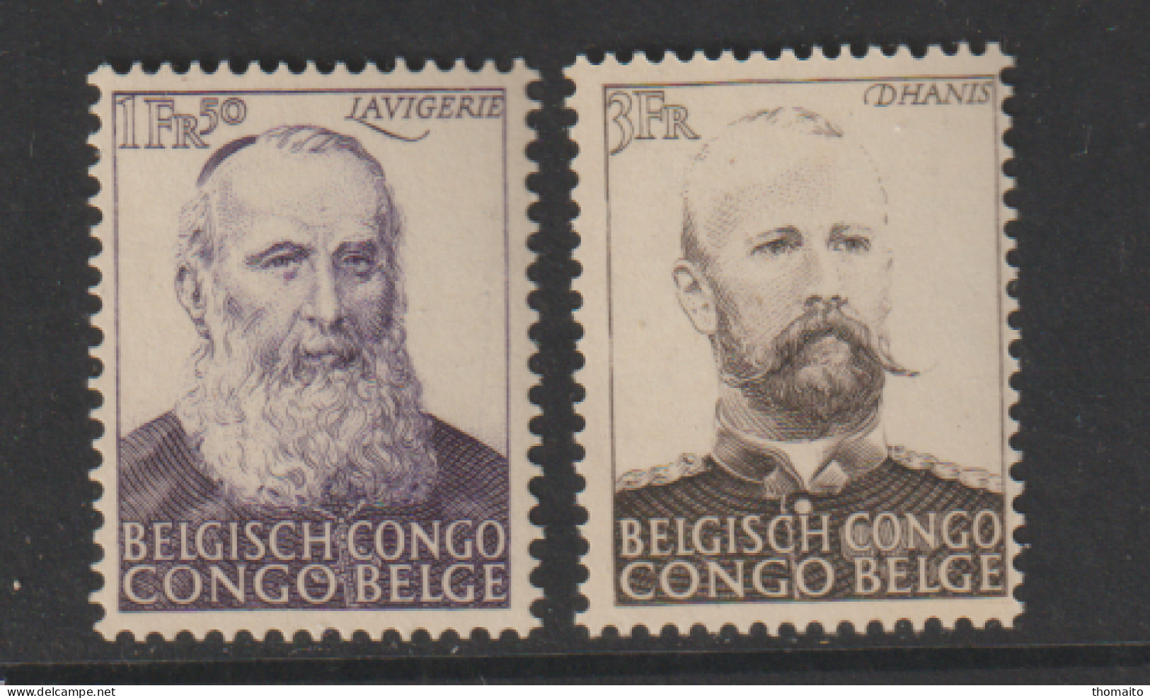 Belgisch Congo Belge - COB/OBP 300-301 - MNH/**/NSC - Unused Stamps