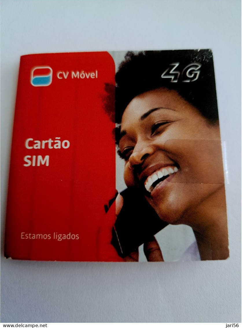 CABO VERDE / GSM SIM CARD / CV MOVEL/ 4G   MINT CARD IN ORIGINAL PACKING     ** 15450*** - Kaapverdische Eilanden