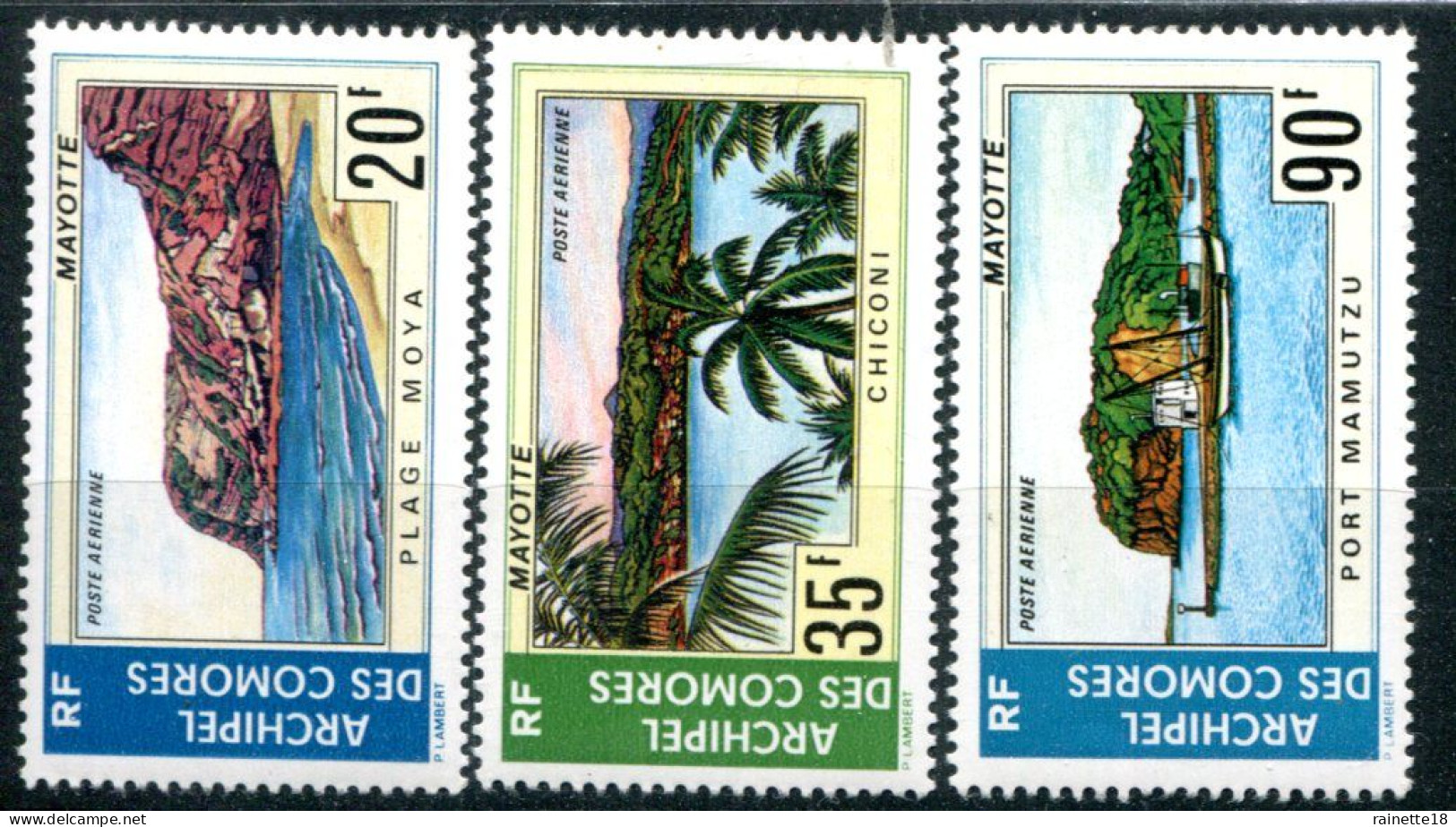 Archipel Des Comores          PA  62/64 **   Paysages - Airmail