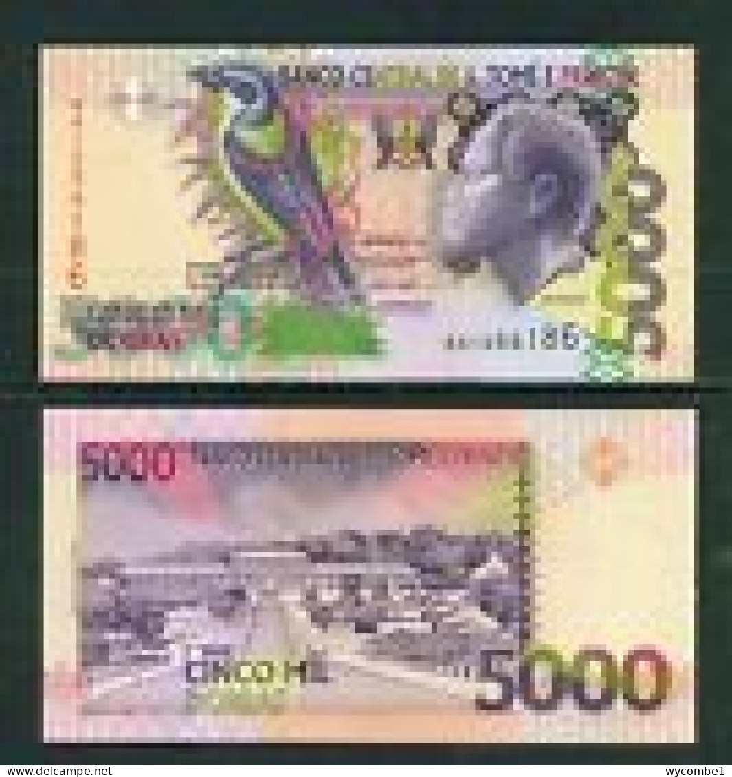 SAO TOME AND PRINCIPE - 1996 5000 Dobras UNC - Sao Tomé Et Principe