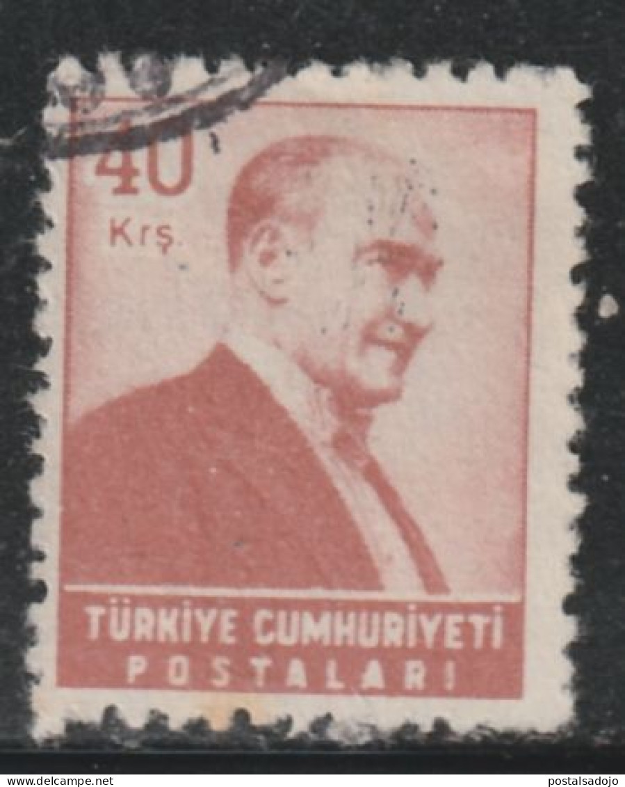 TURQUIE  884 // YVERT 1278  // 1955-56 - Gebraucht