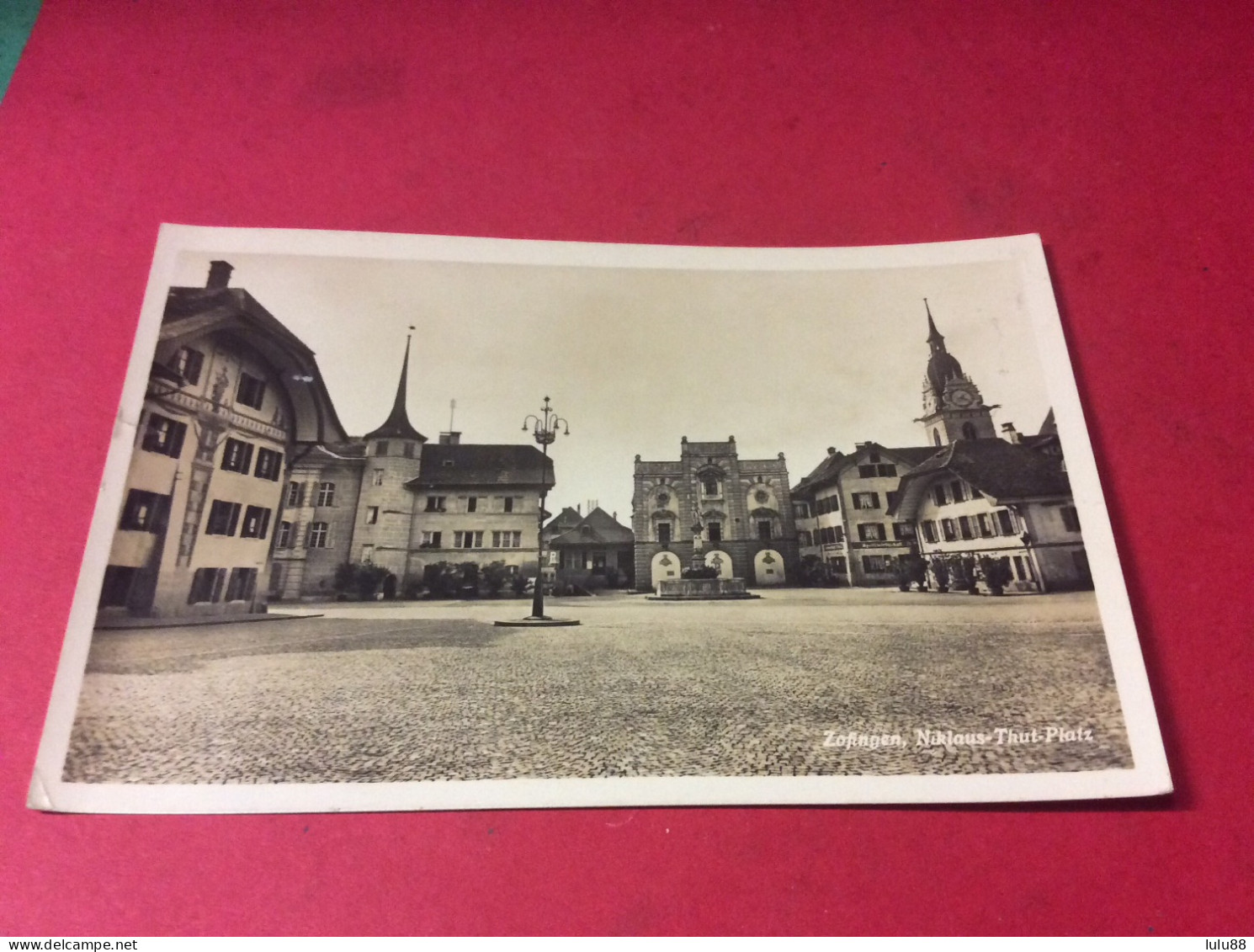 ️ ZOFINGEN.  Niklaus Platz - Zofingen