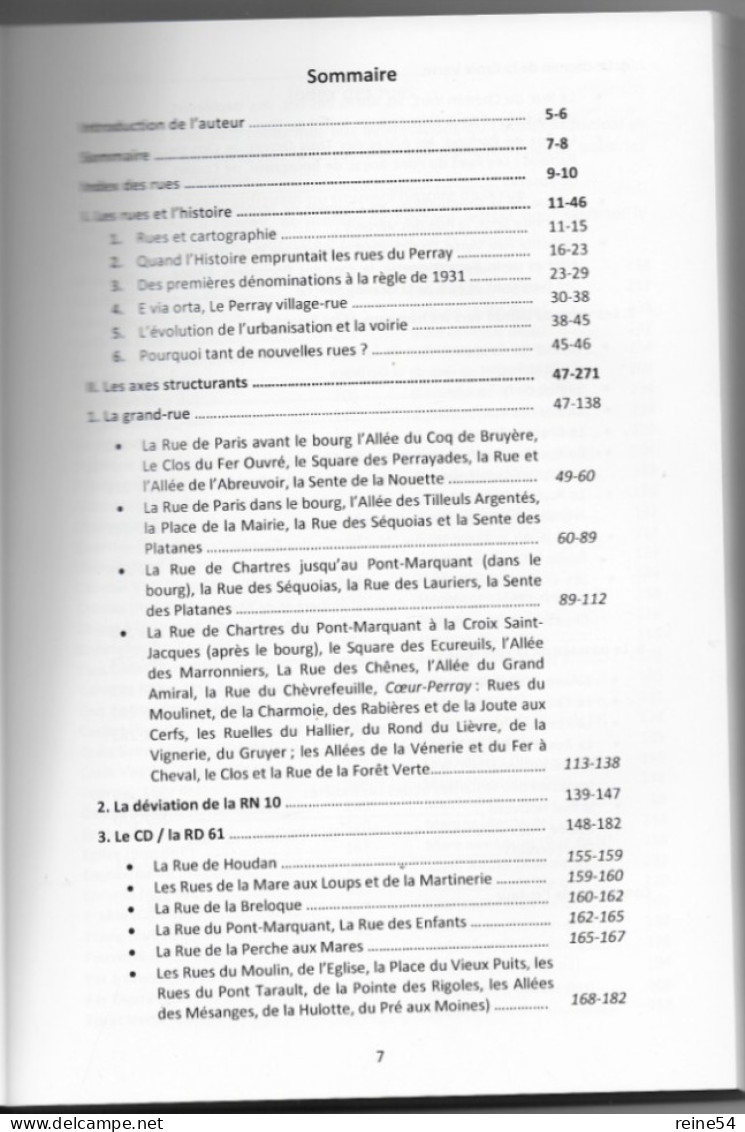 Les Rues Du Perray En Yvelines 2023 Patrick Béguin -Histoire Et Mémoires (nbres Illustrations Couleur Et Noir Et Blanc) - Ile-de-France