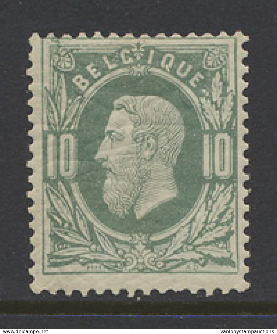 ** N° 30 B '10 Cent. Tanding 14', Zm/m (OBP € 150) - 1869-1883 Leopold II