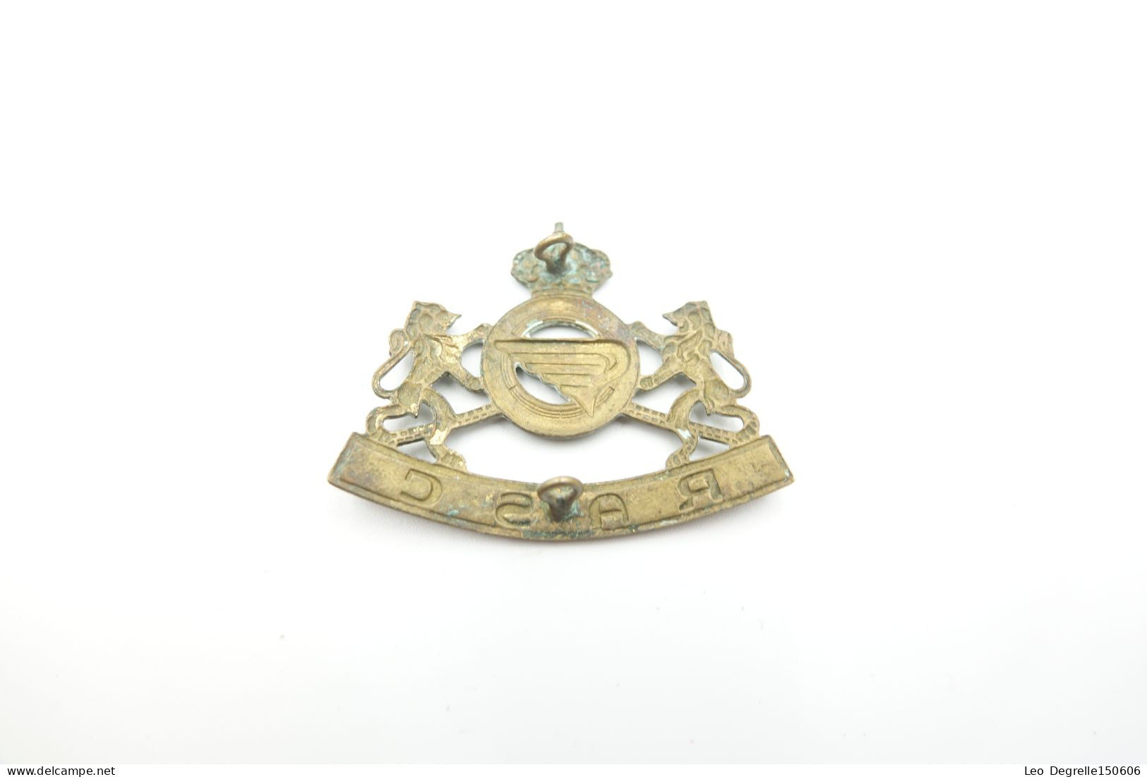 Militaria - INSIGNIA : Cap Badge Kepie : Transport Regiment RASC - België Belgium - Beret - Autres & Non Classés