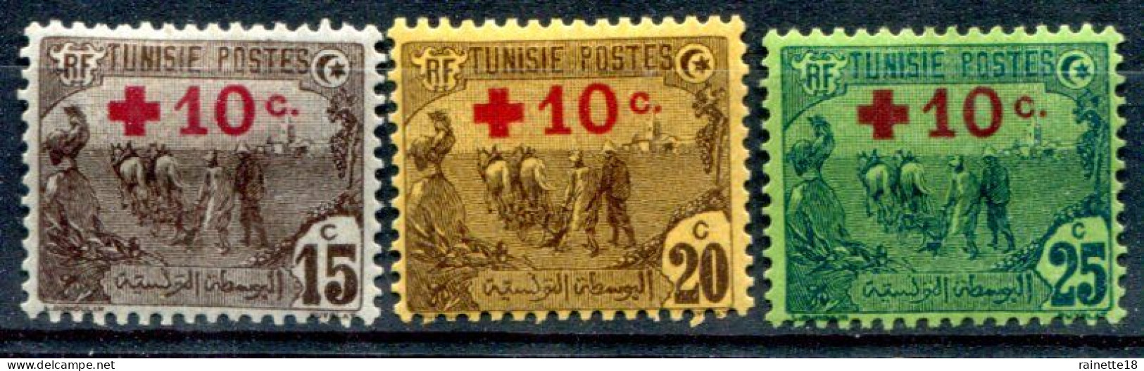 Tunisie             N° 50/52 * - Unused Stamps